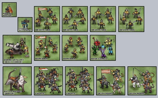 Paper mini Empire